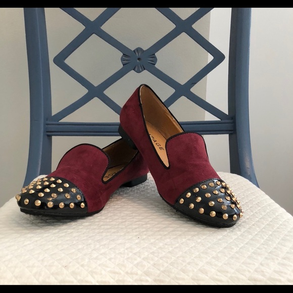 Rampage Shoes - Merlot Suede Flat